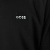 T-shirt en mesh de coton à motif artistique brodé TS_Member Mesh 1 BOSS noir