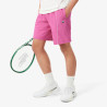 Short Lacoste Sport en taffetas diamanté déperlant Fuchsia | DM’Sports