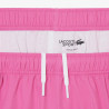 Short Lacoste Sport en taffetas diamanté déperlant Fuchsia | DM’Sports