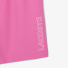 Short Lacoste Sport en taffetas diamanté déperlant Fuchsia | DM’Sports