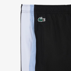 Pantalon de survêtement Lacoste Sport en taffetas diamanté Noir| DM’Sports