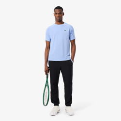 Pantalon de survêtement Lacoste Sport en taffetas diamanté Noir| DM’Sports