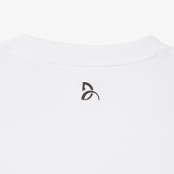T-shirt Lacoste Tennis x Novak Djokovic en piqué technique respirant Blanc| DM’Sports