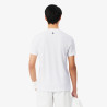 T-shirt Lacoste Tennis x Novak Djokovic en piqué technique respirant Blanc| DM’Sports