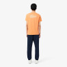 Pantalon de survêtement Lacoste en taffetas diamanté déperlant Marine/Blossom| DM’Sports