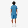 Short Lacoste Sport en taffetas diamanté déperlant Sky Blue | DM’Sports