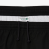 Short Lacoste Tennis en taffetas diamanté color-block Noir/Bleu/Blanc| DM’Sports