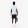 Short Lacoste Tennis en taffetas diamanté color-block Noir/Bleu/Blanc| DM’Sports