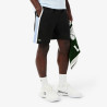 Short Lacoste Tennis en taffetas diamanté color-block Noir/Bleu/Blanc| DM’Sports