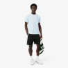 Short Lacoste Tennis en taffetas diamanté color-block Noir/Bleu/Blanc| DM’Sports