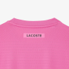 T-shirt Tennis jacquard stretch Ultra Dry fushia | DMSports