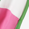Short Lacoste Tennis en taffetas diamanté color-block blanc/fushia/billard | DM’Sports