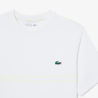T-shirt Lacoste Sport Ultra Dry technique imprimé Blanc | DM’Sports