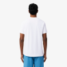 T-shirt Lacoste Sport Ultra Dry technique imprimé Blanc | DM’Sports