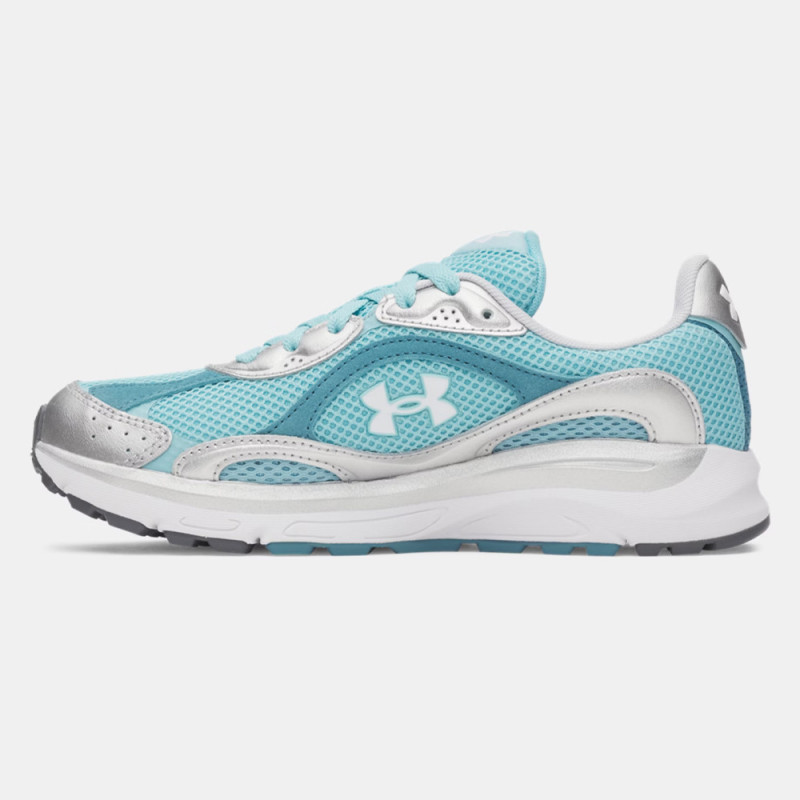 Baskets Under Armour Tech Runner Blanches et Bleues