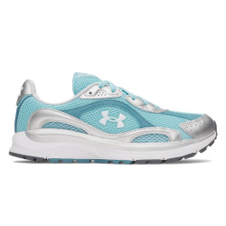 Baskets Under Armour Tech Runner Blanches et Bleues
