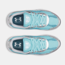 Baskets Under Armour Tech Runner Blanches et Bleues
