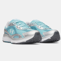 Baskets Under Armour Tech Runner Blanches et Bleues