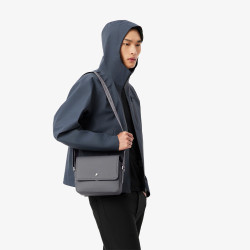 Sac bandoulière Lacoste Langon Petit Piqué compact Castlerock