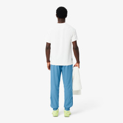 Pantalon de survêtement Lacoste Trim Accent Blue Vert | DM’Sports