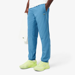 Pantalon de survêtement Lacoste Trim Accent Blue Vert | DM’Sports