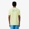 T-shirt Lacoste Sport Ultra Dry en piqué technique liserés Vert / Sencha| DM’Sports