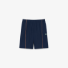 Short Lacoste Sport en taffetas diamanté déperlant Marine | DM’Sports