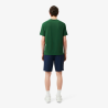 Short Lacoste Sport en taffetas diamanté déperlant Marine | DM’Sports
