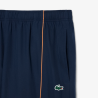 Short Lacoste Sport en taffetas diamanté déperlant Marine | DM’Sports