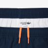 Short Lacoste Sport en taffetas diamanté déperlant Marine | DM’Sports
