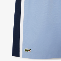 Short Lacoste Tennis en taffetas léger color-block Aphylia/Marine/Blanc | DM’Sports