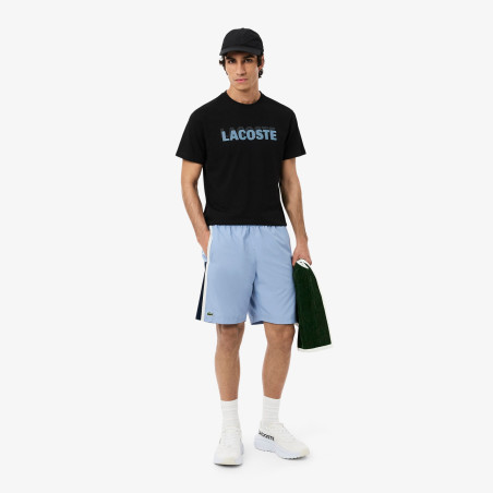 Short Lacoste Tennis en taffetas léger color-block Aphylia/Marine/Blanc