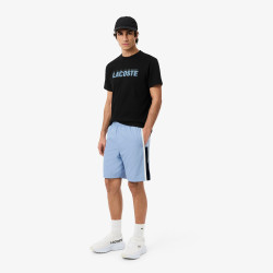 Short Lacoste Tennis en taffetas léger color-block Aphylia/Marine/Blanc | DM’Sports