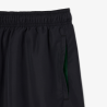 Maillot de bain Lacoste mi-long en taffetas recyclé Noir/Vert | DM’Sports