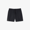 Maillot de bain Lacoste mi-long en taffetas recyclé Noir/Vert | DM’Sports