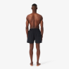 Maillot de bain Lacoste mi-long en taffetas recyclé Noir/Vert | DM’Sports