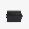 Sac bandoulière Lacoste Langon Petit Piqué Noir | DM'Sports
