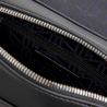 Sac bandoulière Lacoste Langon Petit Piqué Noir | DM'Sports