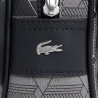 Sac bandoulière Lacoste The Blend monogramme Mix Noir Gris | DM'Sports