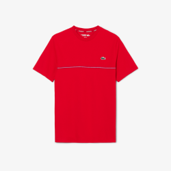 T-shirt Sport Ultra Dry imprimé crocodile Rouge
