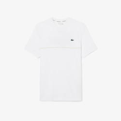 T-shirt Sport Ultra Dry imprimé crocodile Blanc | DM’Sports