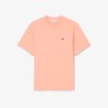 T-shirt Lacoste en coton jersey épais Miami Rose Corail| DM’Sports