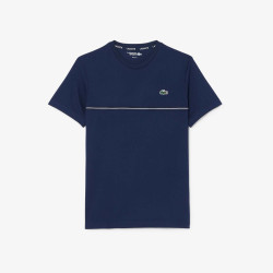 T-shirt Lacoste Sport en piqué Ultra Dry Marine | DM’Sports