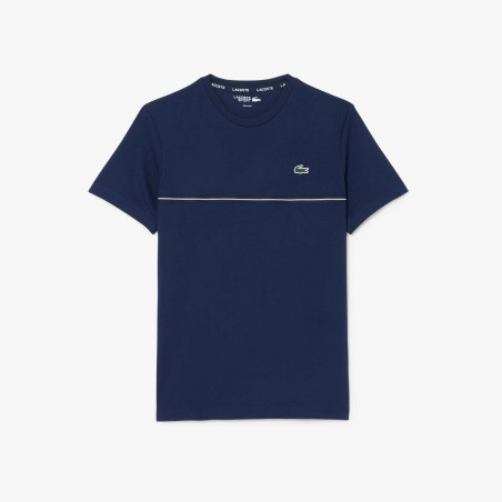 T-shirt Lacoste Sport en piqué Ultra Dry Marine | DM’Sports