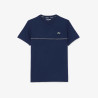 T-shirt Lacoste Sport en piqué Ultra Dry Marine | DM’Sports