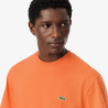 T-shirt Lacoste en coton jersey mi-épais Orange Blossom| DM’Sports