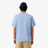 T-shirt Lacoste en coton jersey mi-épais Bleu clair| DM’Sports