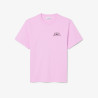 T-shirt Lacoste en coton biologique imprimé tennis Albizia | DM’Sports