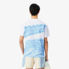 T-shirt Lacoste en coton avec imprimé crocodile Blanc | DM’Sports