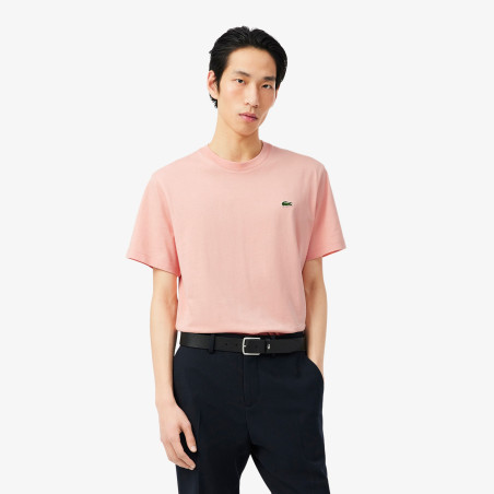 T-shirt Lacoste en coton jersey épais col rond Miami | DM’Sports